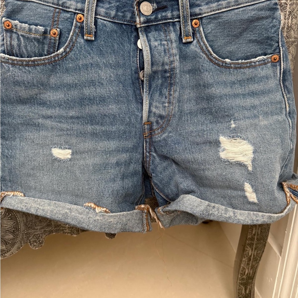Levi’s denim  Distressed Women's Short